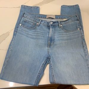 Everlane High Rise Light wash Jeans Size 28
